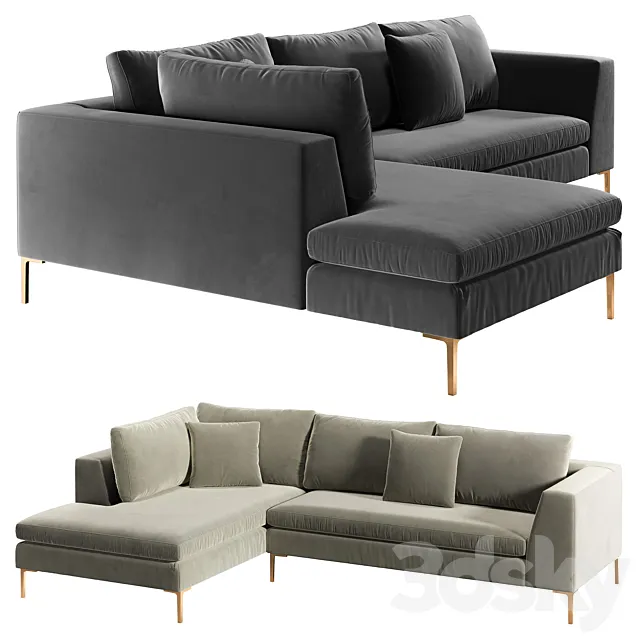 Corner sofa Kona 3DModel