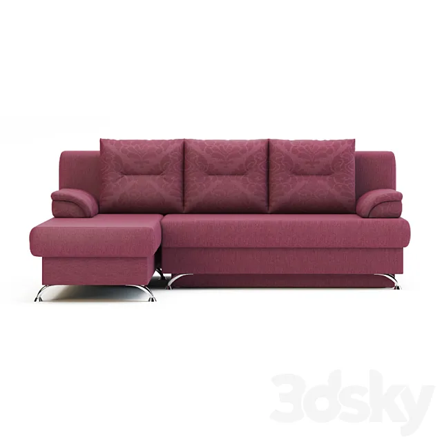 Corner sofa Laguna Study 3D Model