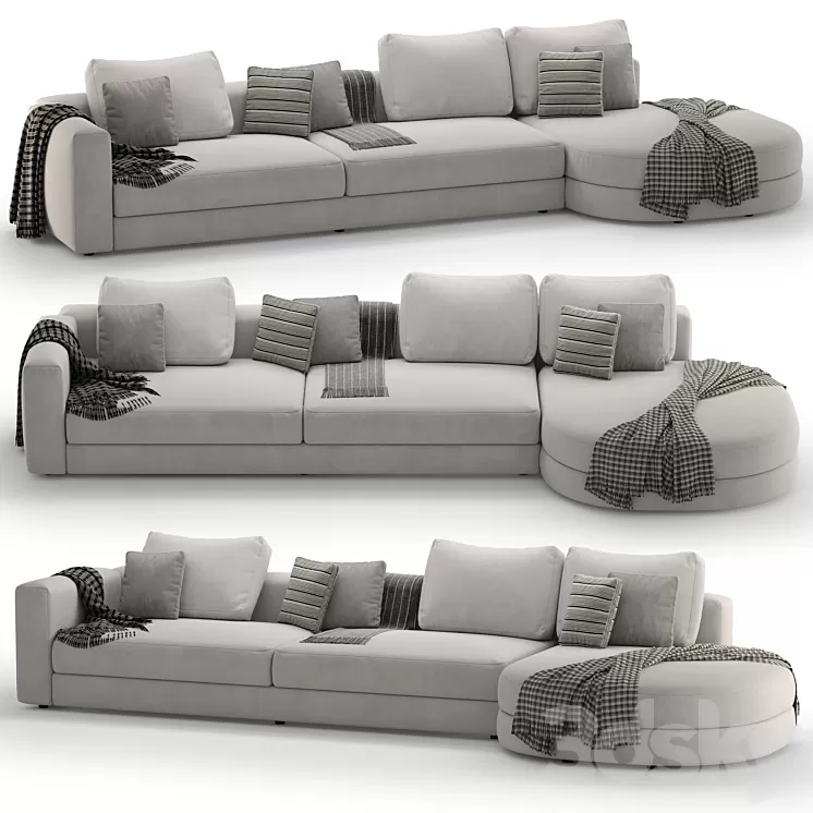 Corner sofa Leme VENISE _002 3D Model Free