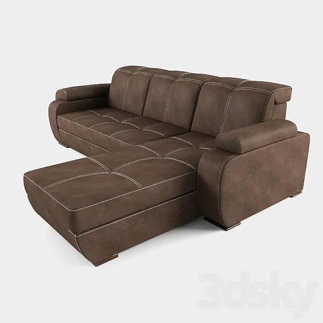 Corner sofa Monterrey 3D Model