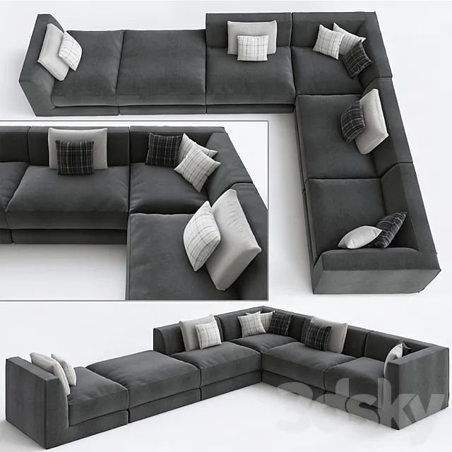 Corner sofa "Pasha" 3D Model