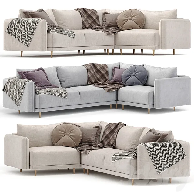 Corner sofa Sayle from Divan.ru 3D Model