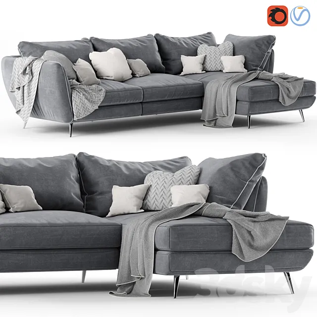 Corner sofa Stella 3DModel