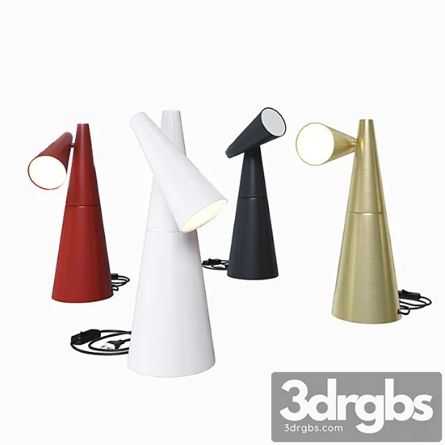 Cornet led table lamp 3D Model Free