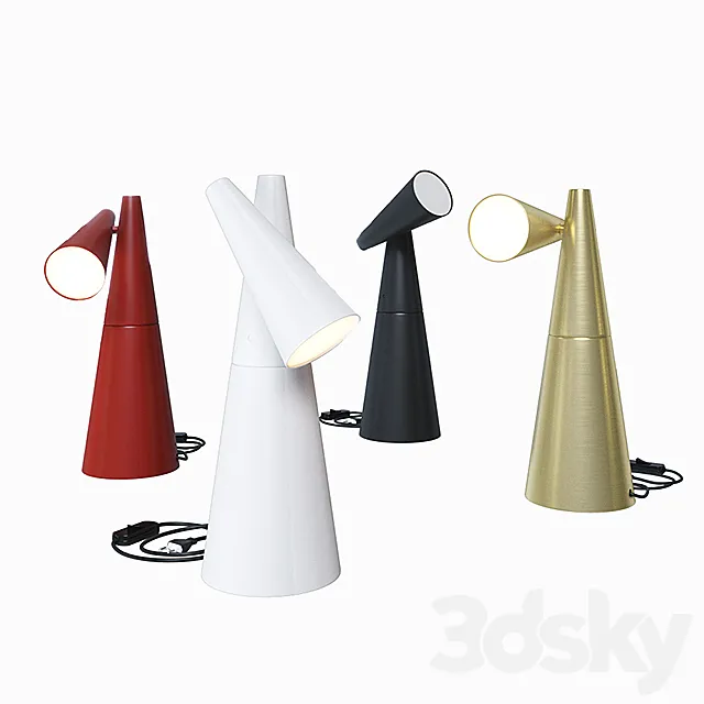 Cornet LED Table Lamp 3D Model