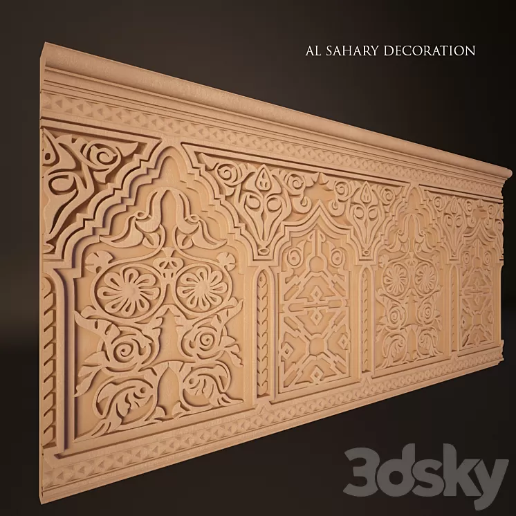 Cornice. 3D Model