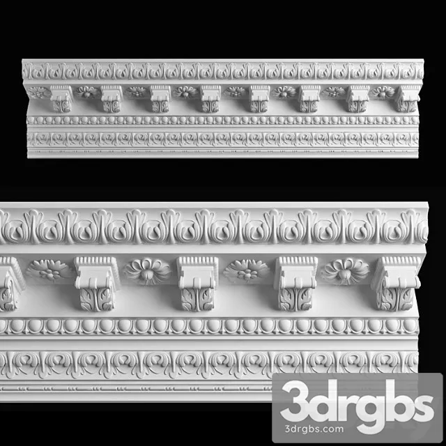 Cornice Arkada K 135 3D Model Free