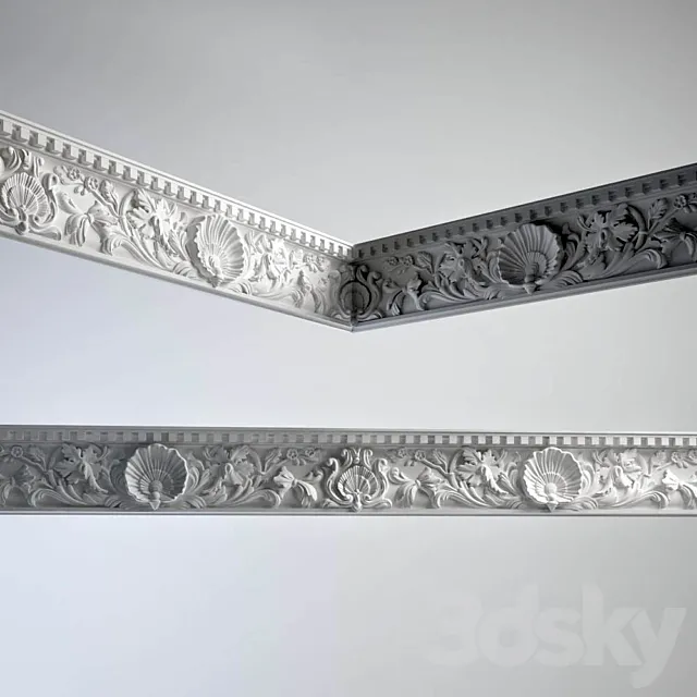 Cornice Peterhof K7 3D Model
