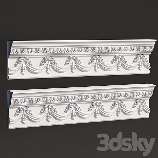 Cornice workshop "Peterhof" K 223 3D Model