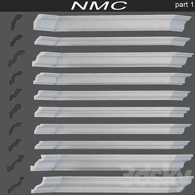 Cornices NMC (part 1) 3DModel
