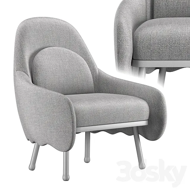 Corolla chair 272 3DModel