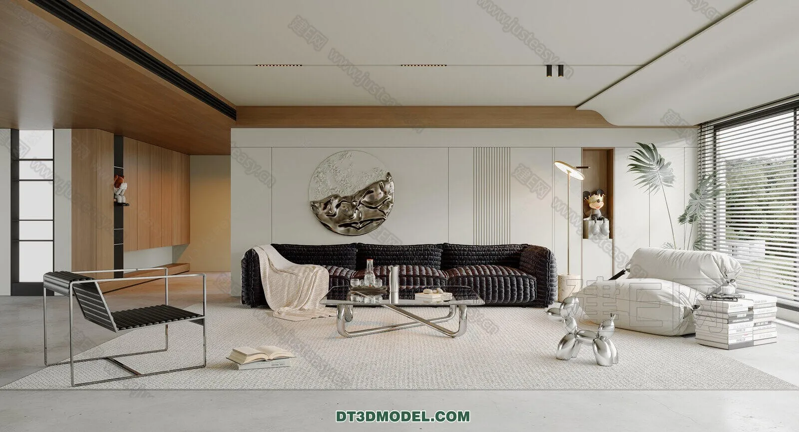 CORONA LIVING ROOM 3D MODELS - 037