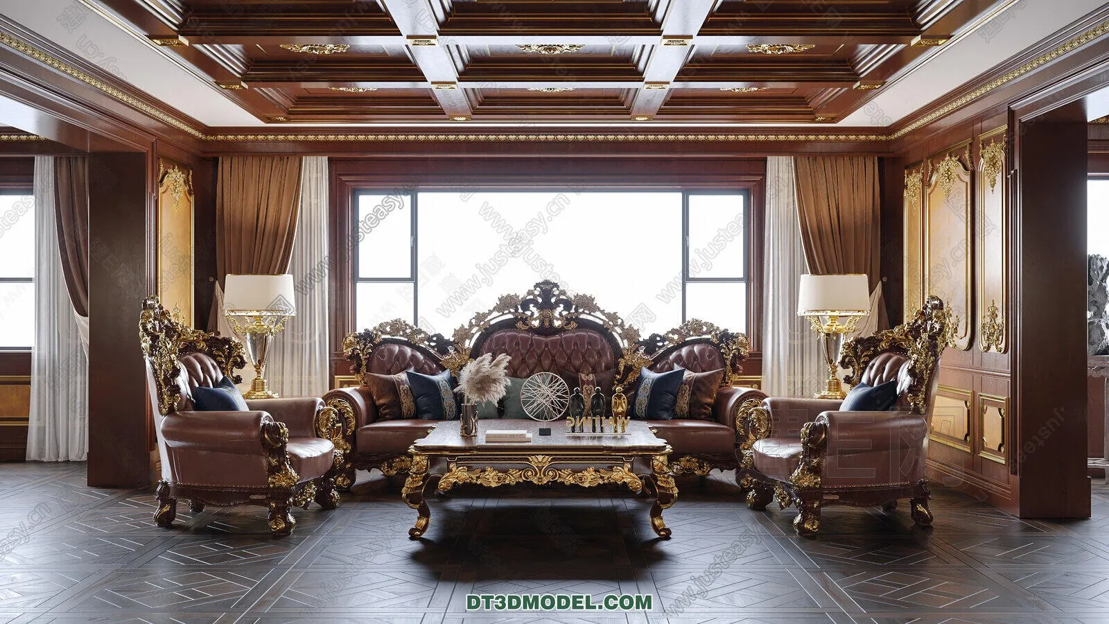 CORONA LIVING ROOM 3D MODELS - 070