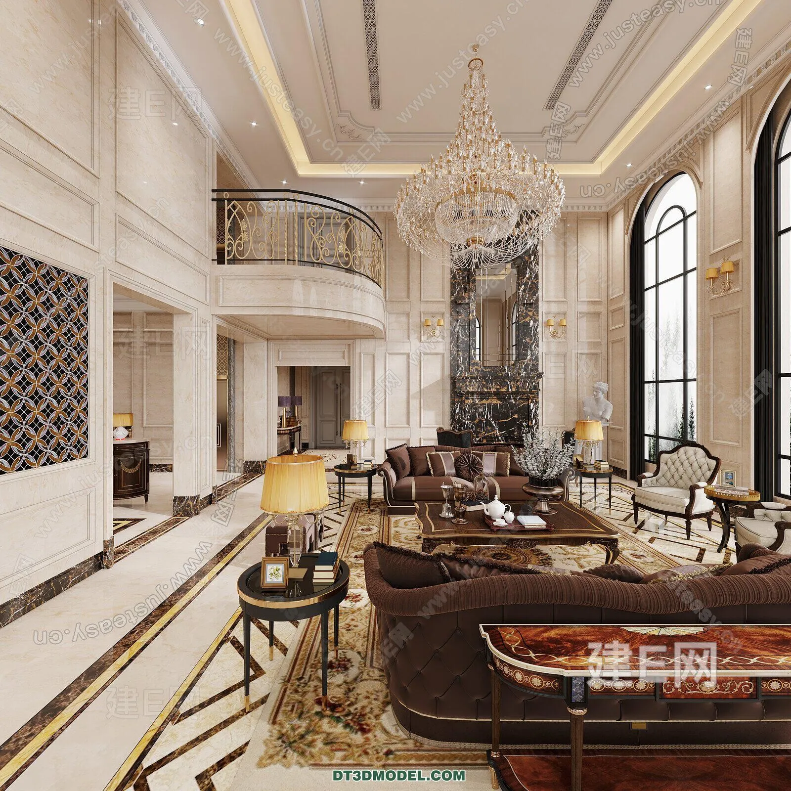 CORONA LIVING ROOM 3D MODELS - 083