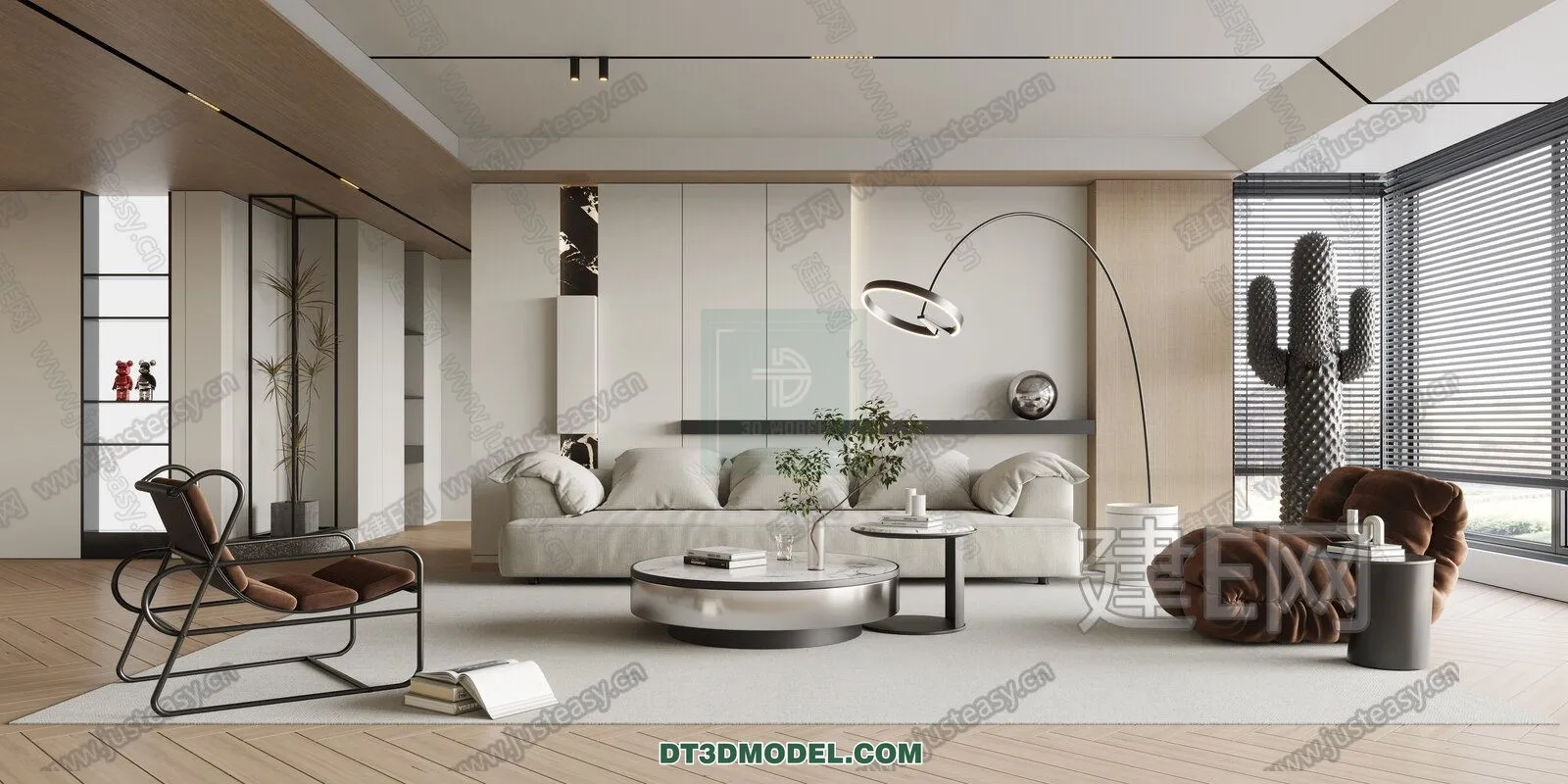 CORONA LIVING ROOM 3D MODELS - 088