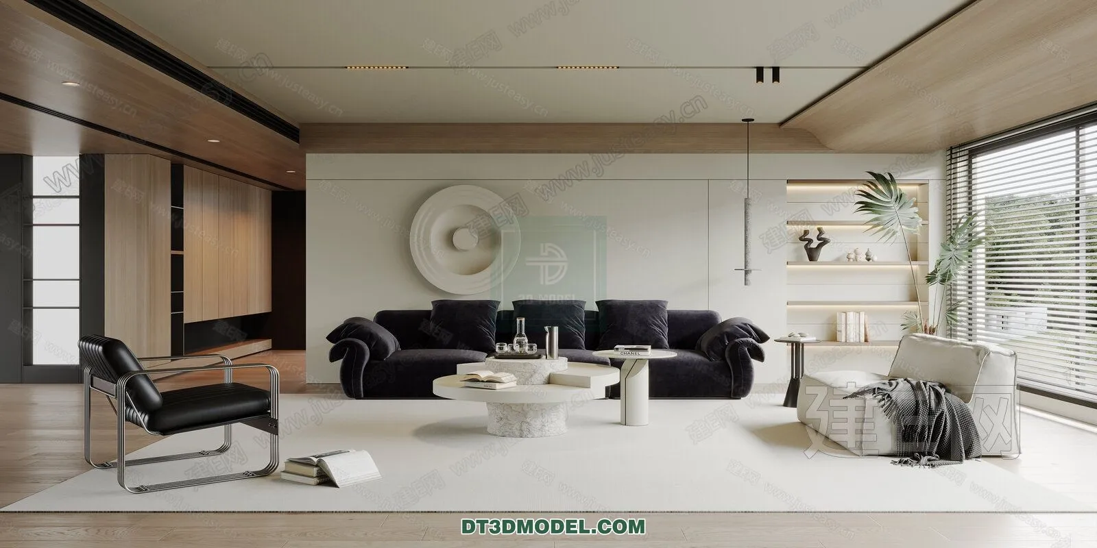 CORONA LIVING ROOM 3D MODELS - 108
