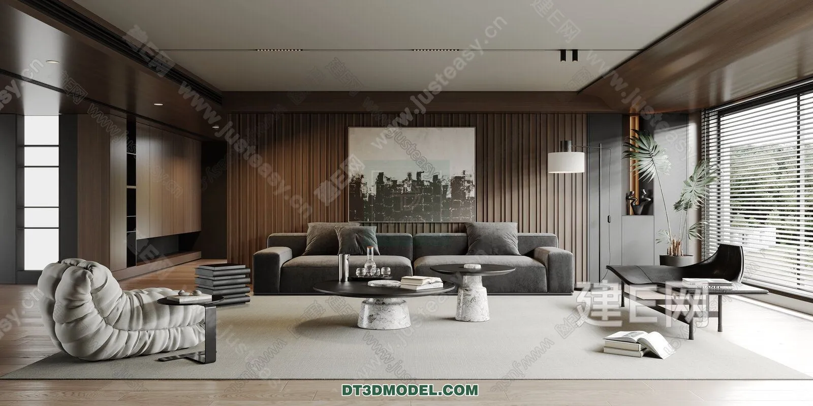 CORONA LIVING ROOM 3D MODELS - 119