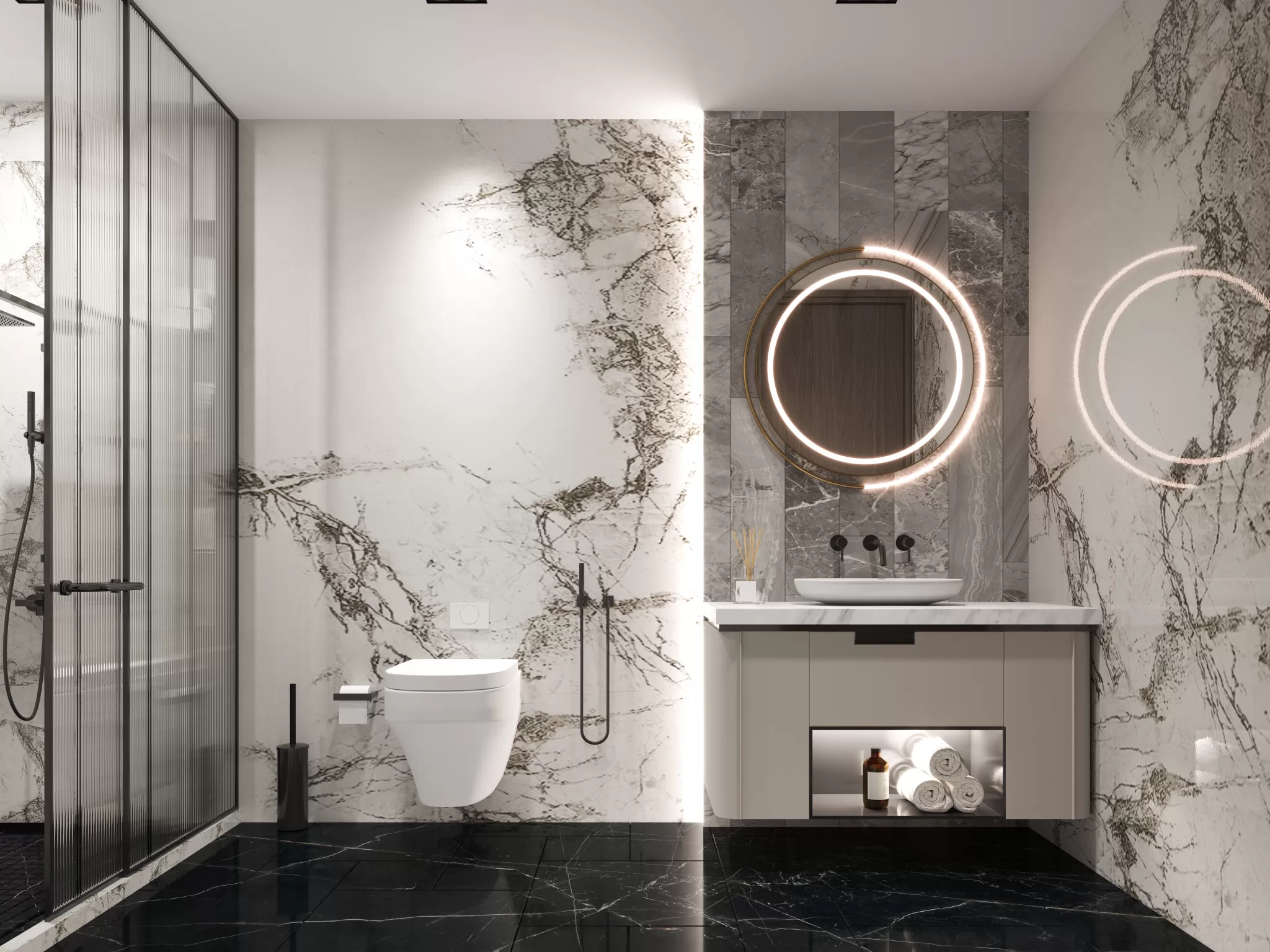 CORONA SCENES - BATHROOM - 3824