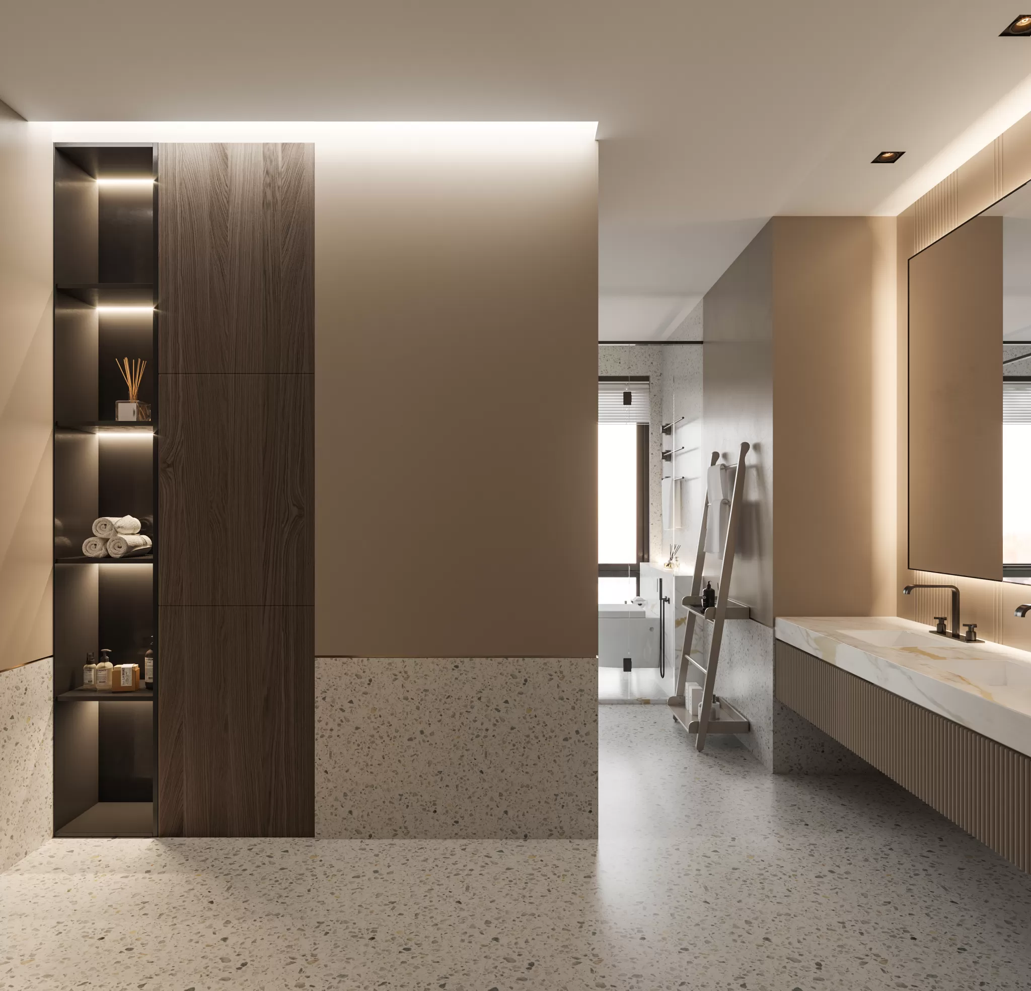 CORONA SCENES - BATHROOM - 3825