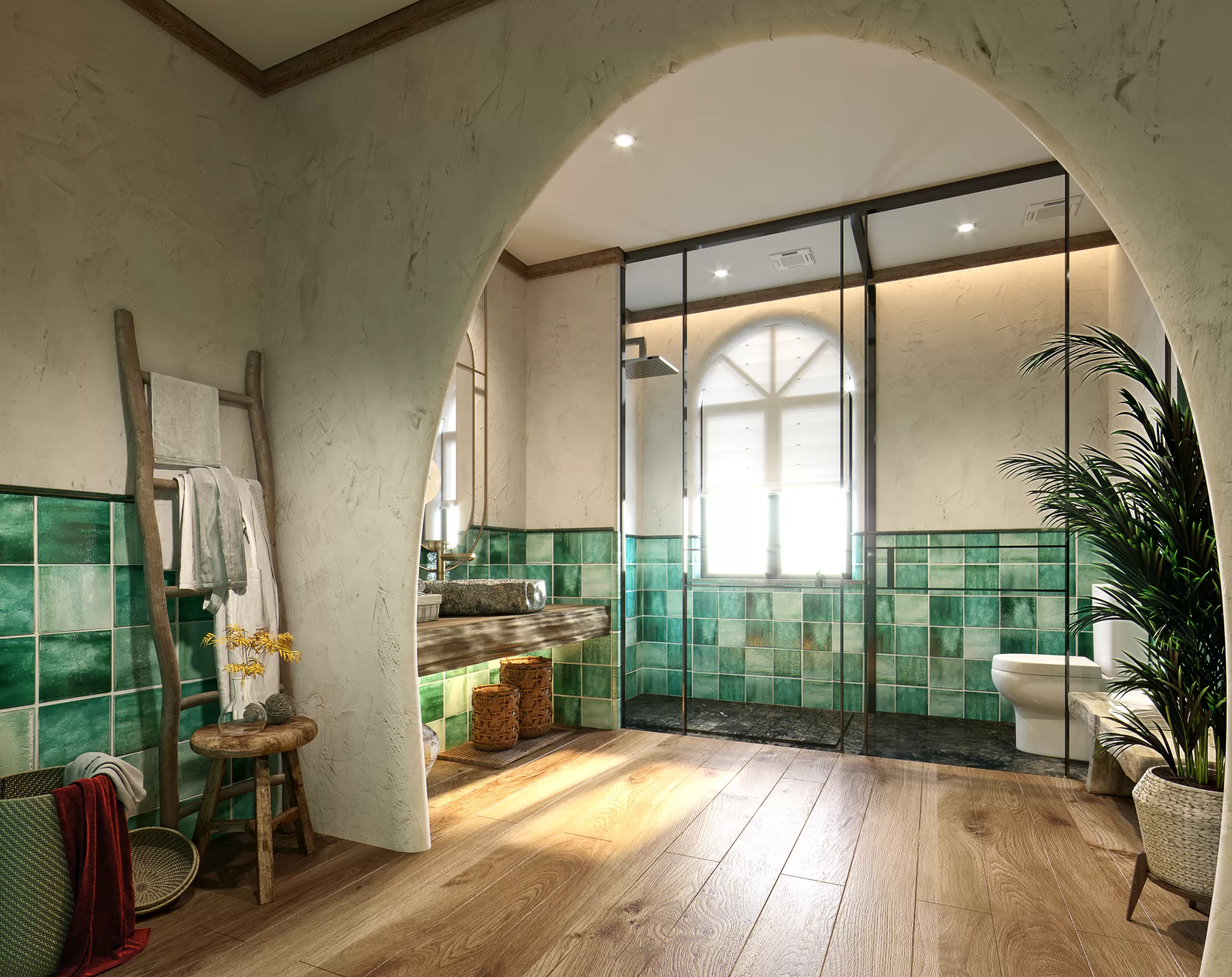 CORONA SCENES - BATHROOM - 3844