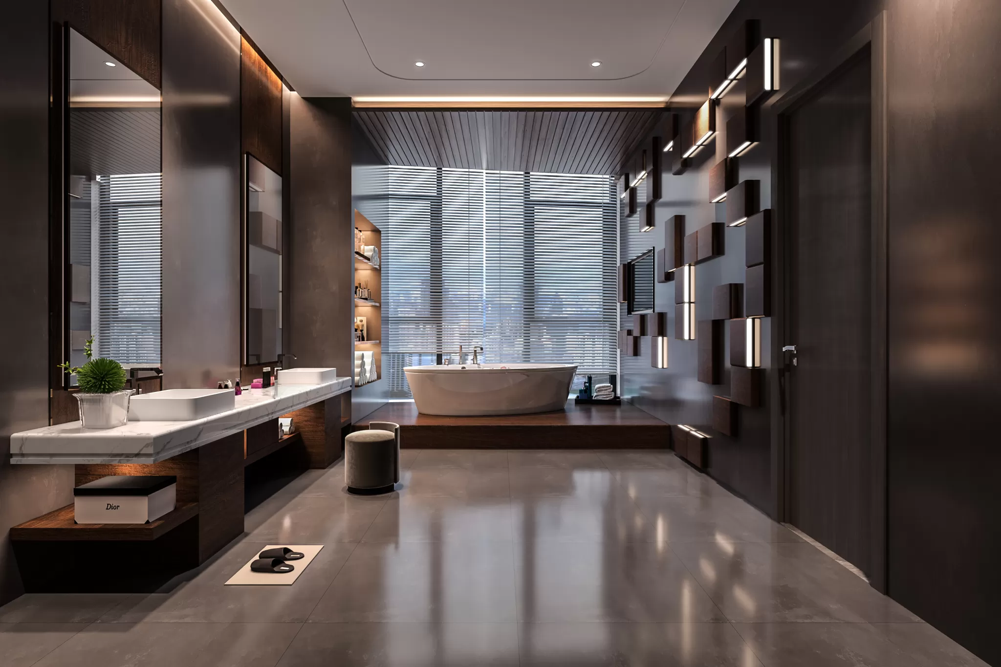 CORONA SCENES - BATHROOM - 3859