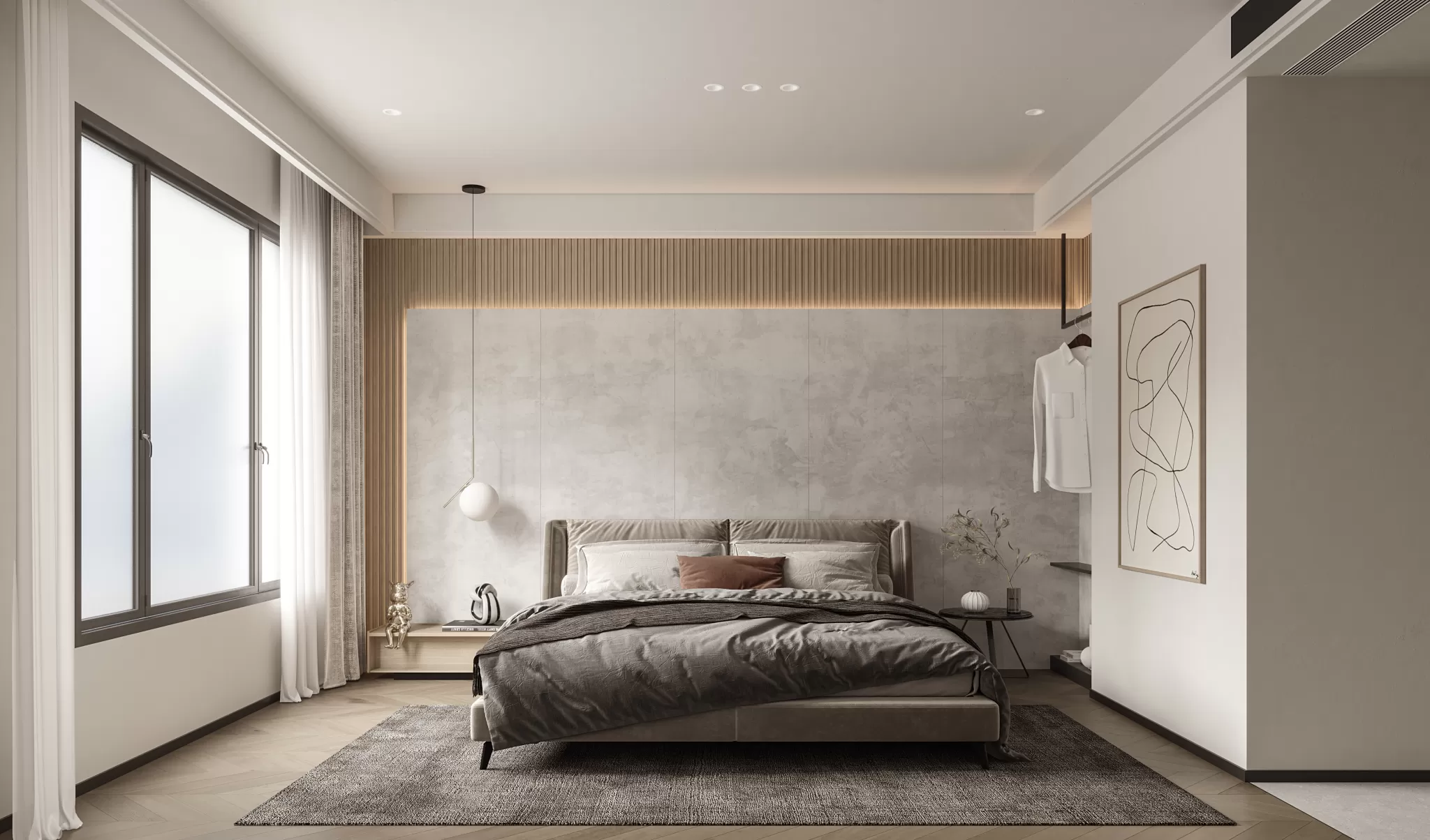 CORONA SCENES - BEDROOM - 3483