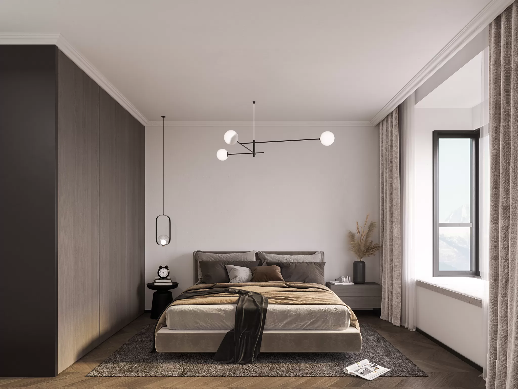 CORONA SCENES - BEDROOM - 3494