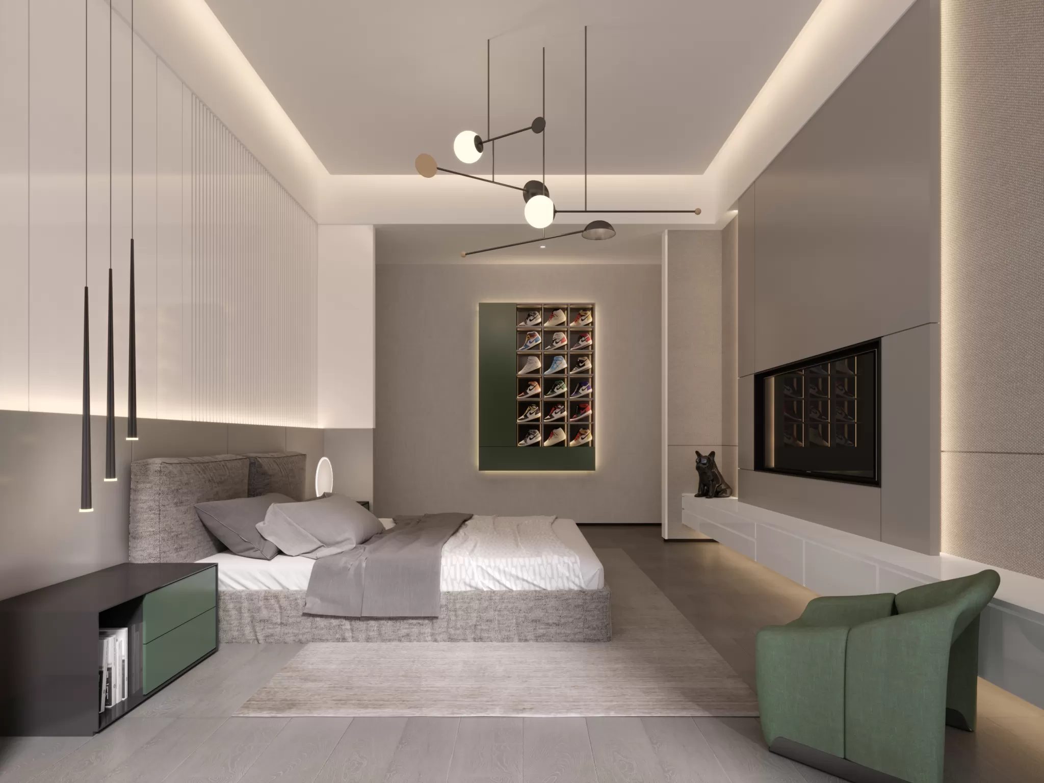 CORONA SCENES - BEDROOM - 3496