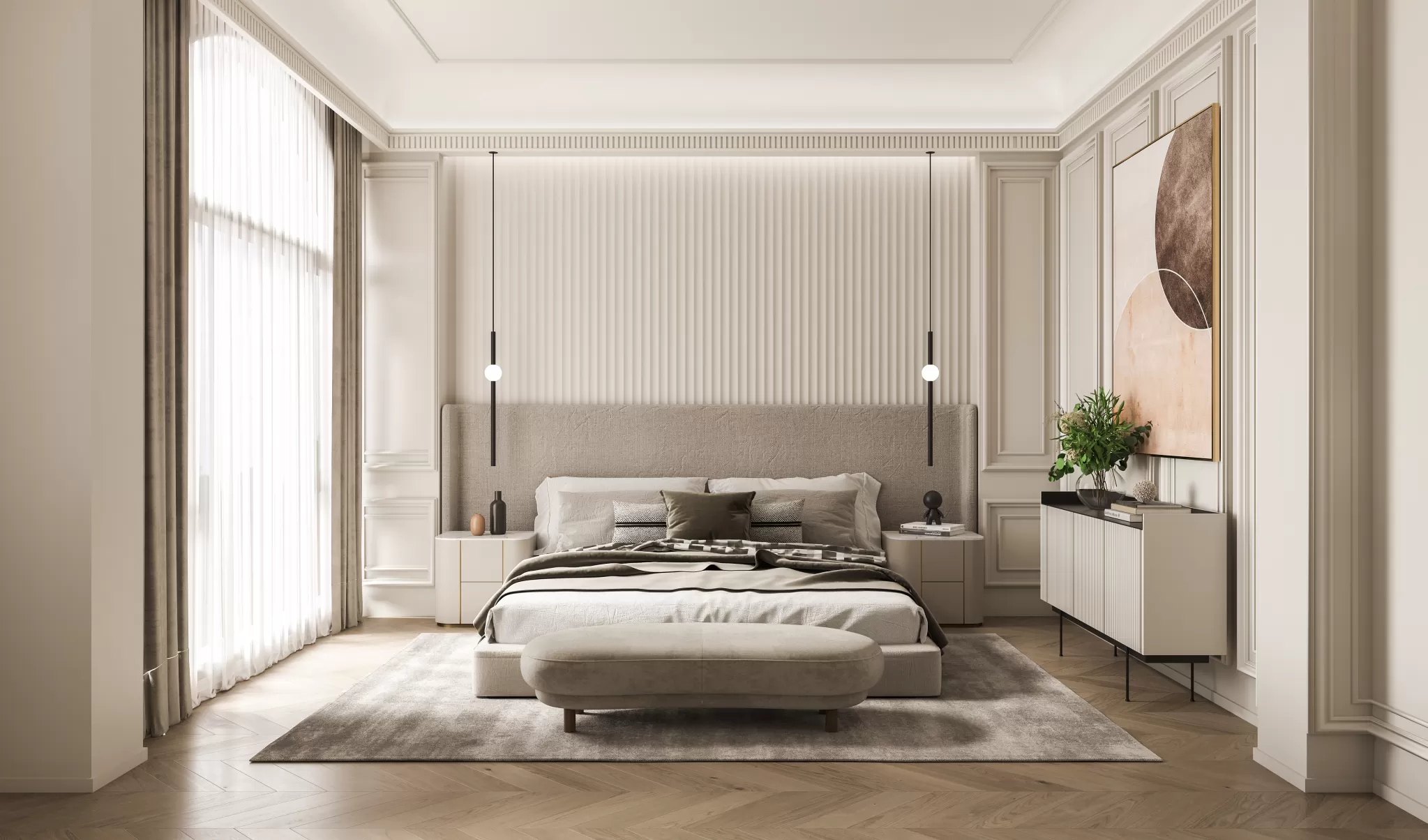 CORONA SCENES - BEDROOM - 3526