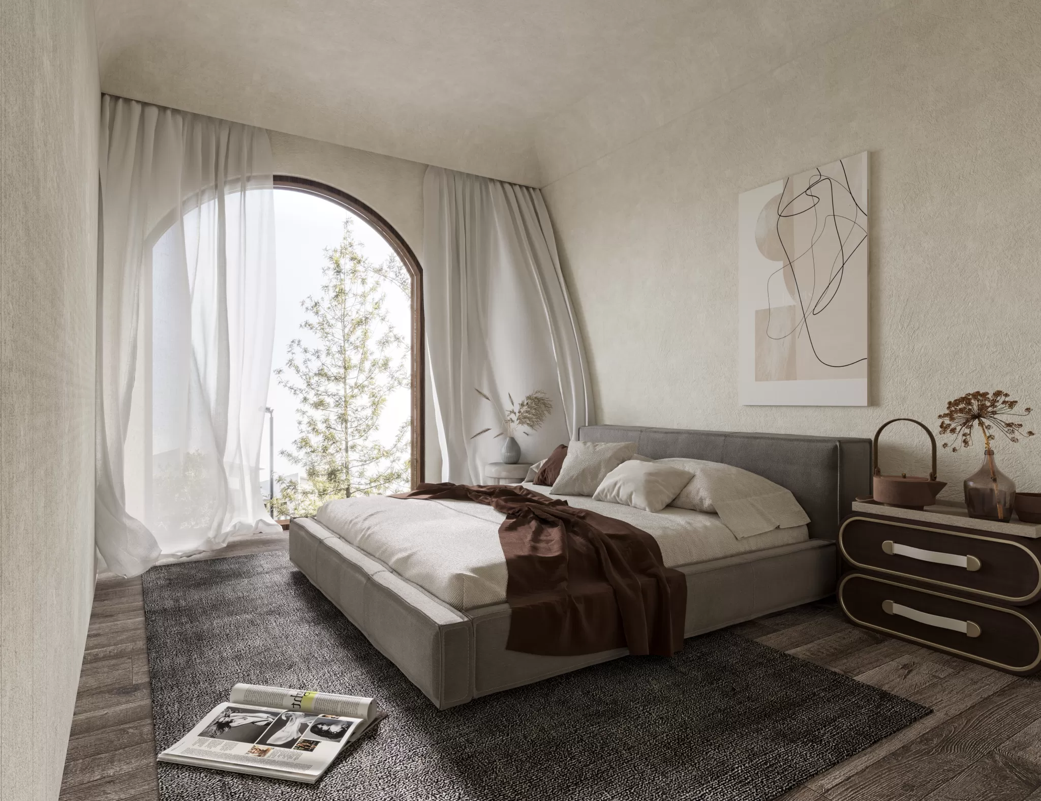 CORONA SCENES - BEDROOM - 3546