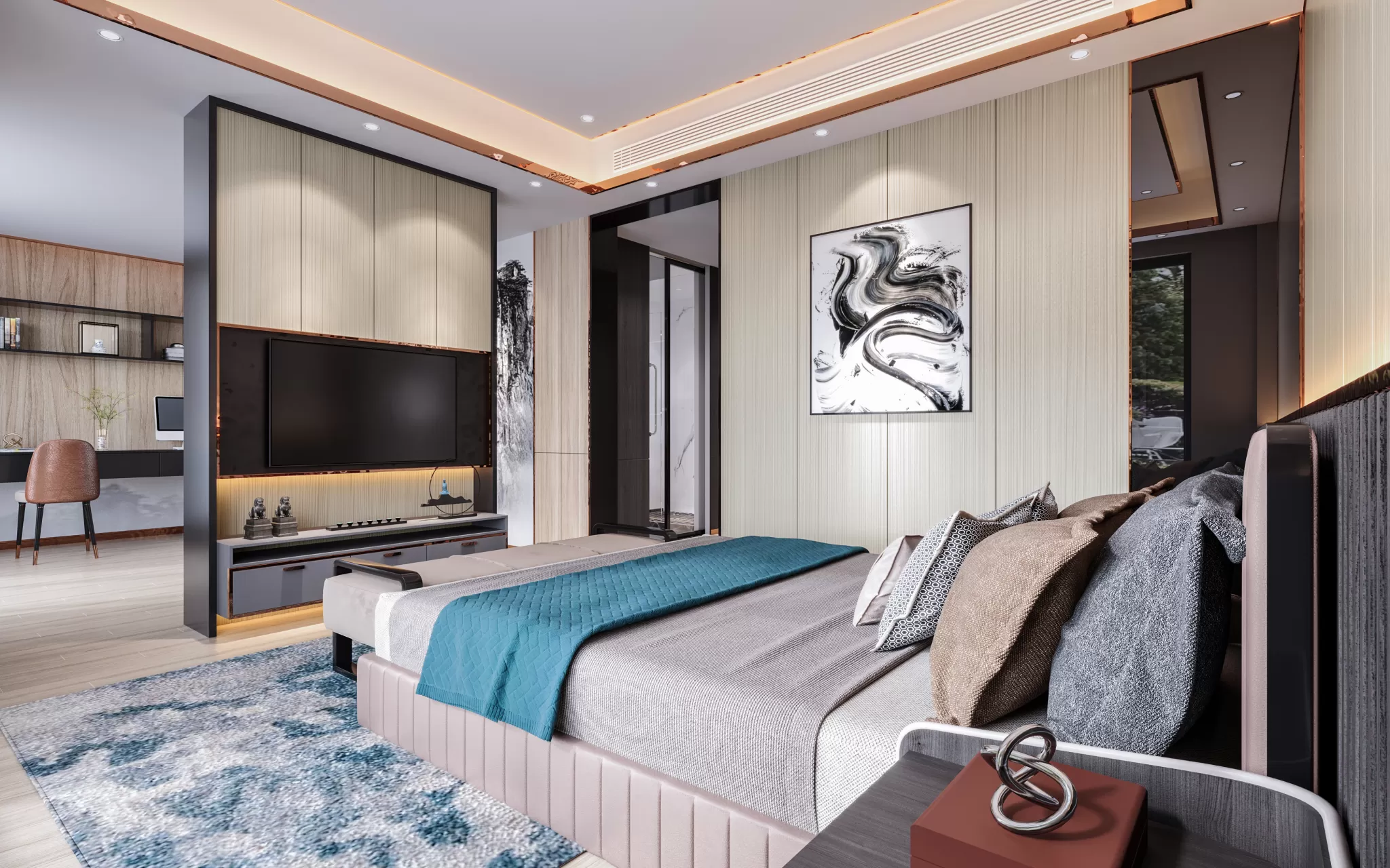 CORONA SCENES - BEDROOM - 3558