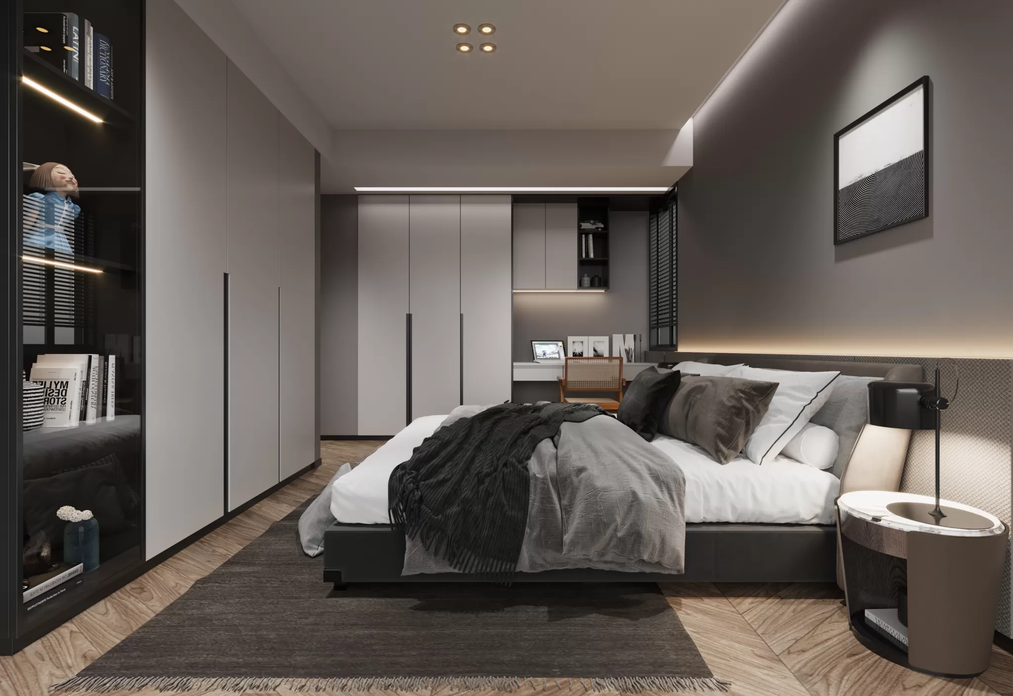 CORONA SCENES - BEDROOM - 3564