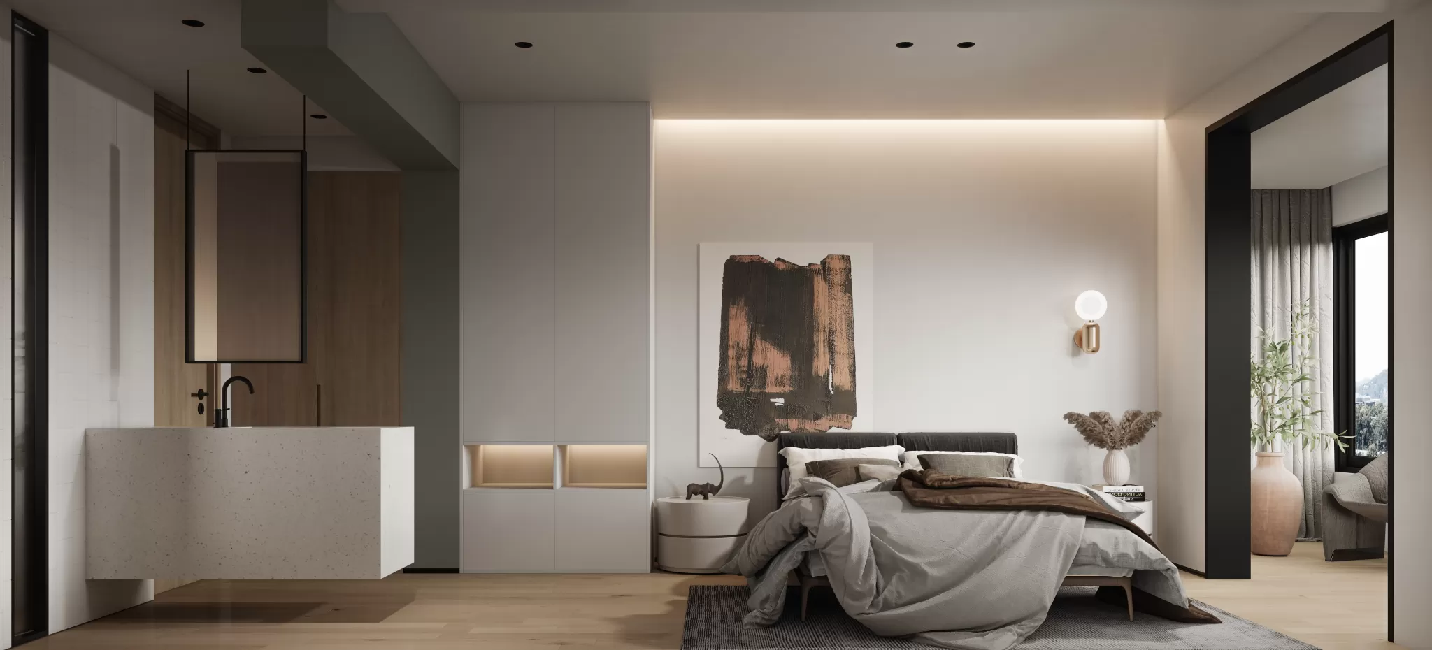 CORONA SCENES - BEDROOM - 3653