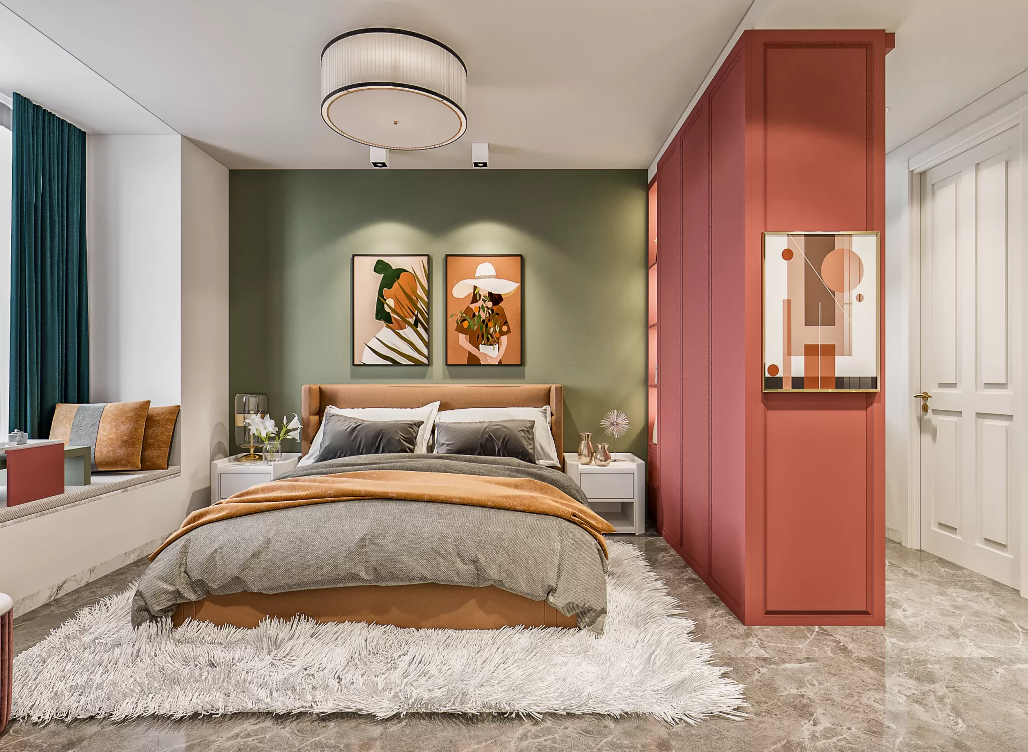 CORONA SCENES - BEDROOM - 3660