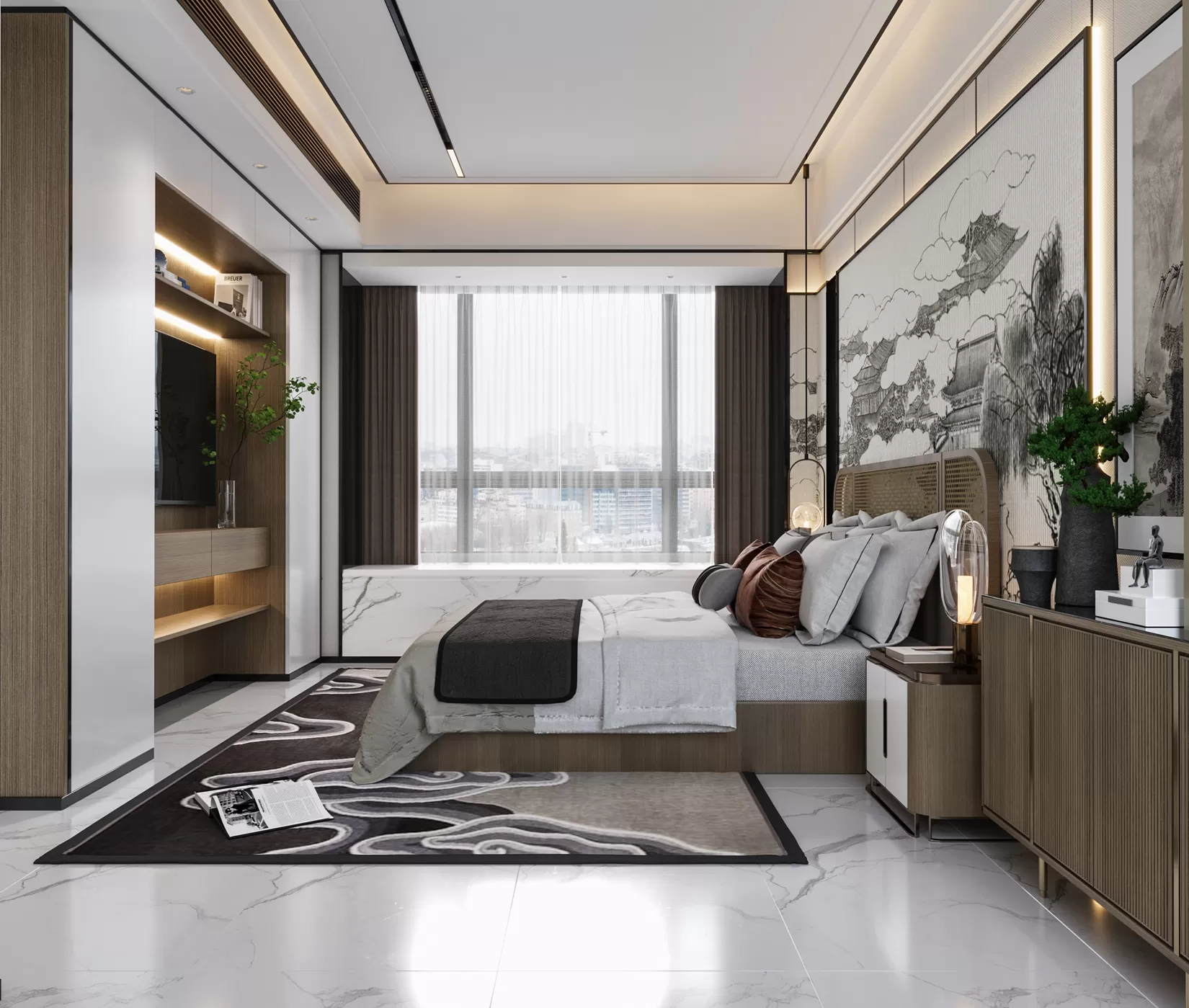 CORONA SCENES - BEDROOM - 3675