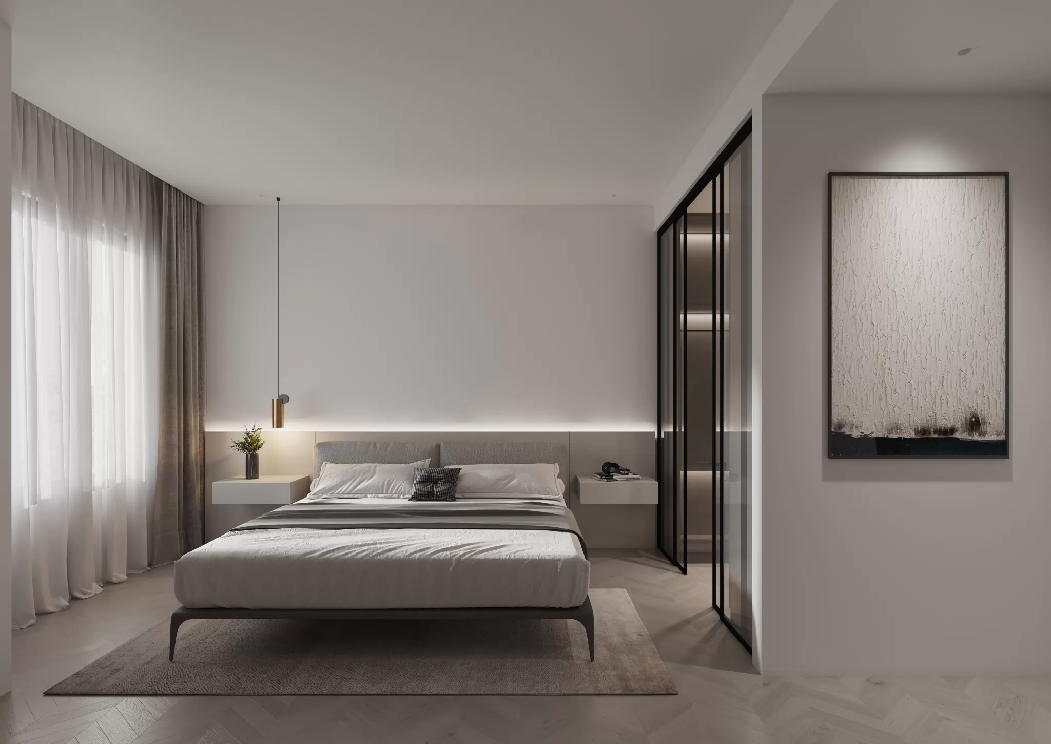 CORONA SCENES - BEDROOM - 3732