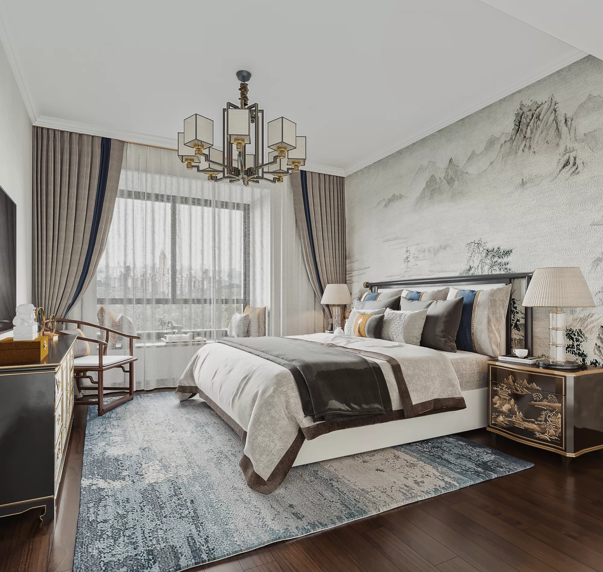 CORONA SCENES - BEDROOM - 3752