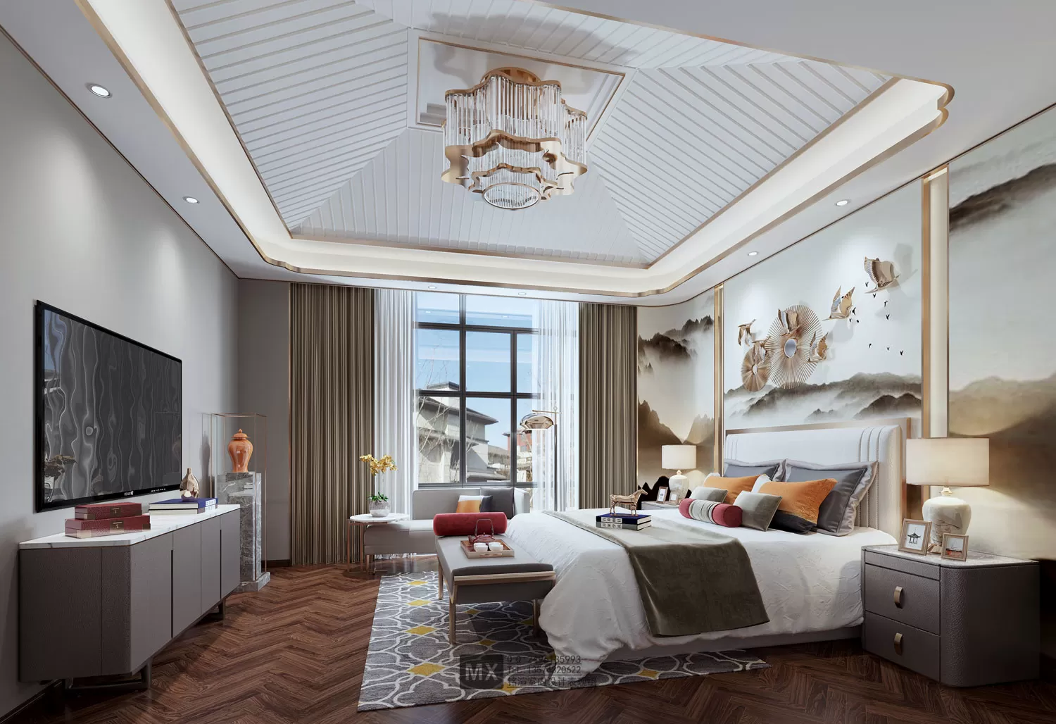 CORONA SCENES - BEDROOM - 3755