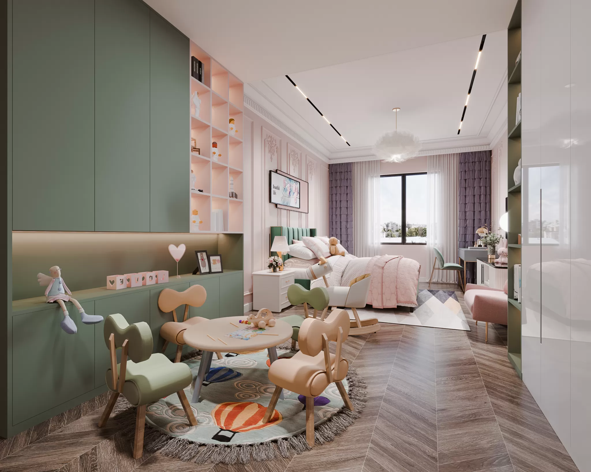 CORONA SCENES - CHILDREN ROOM - 3784