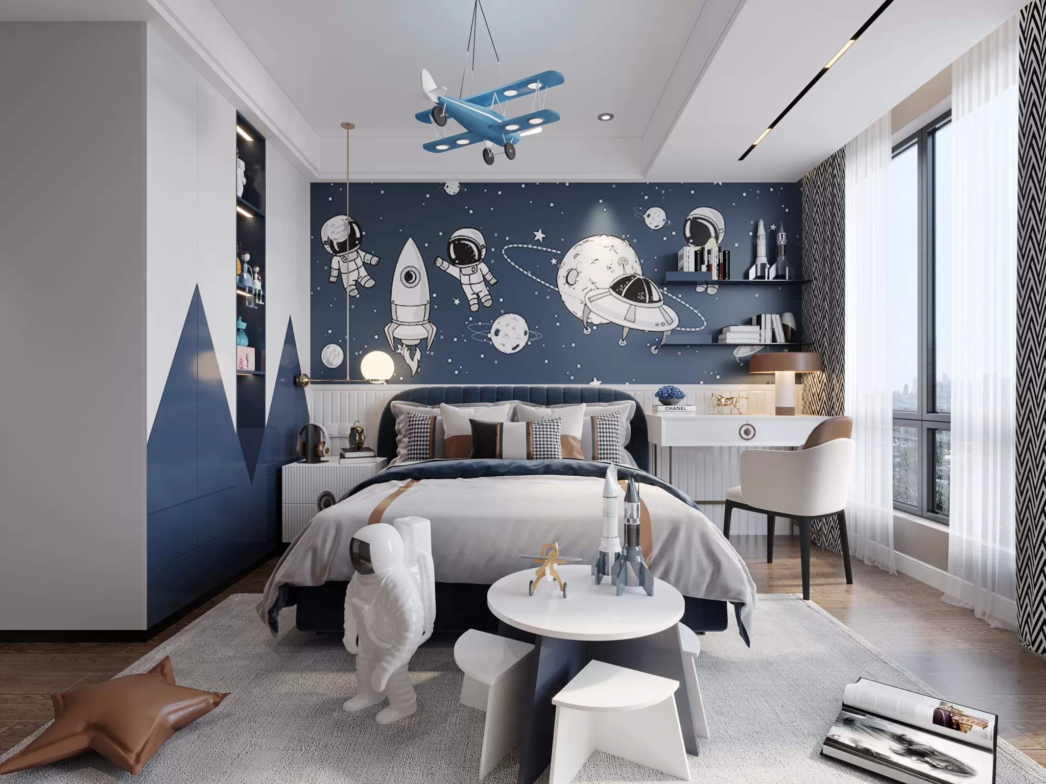 CORONA SCENES - CHILDREN ROOM - 3785