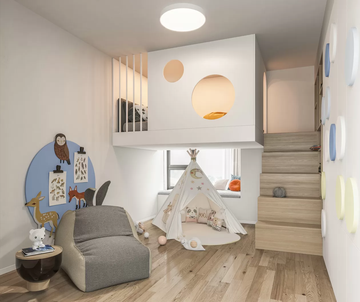 CORONA SCENES - CHILDREN ROOM - 3791