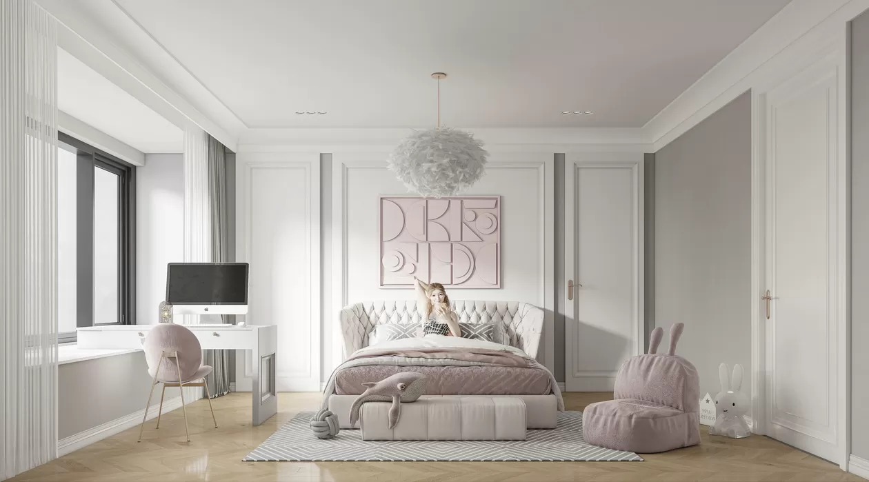 CORONA SCENES - CHILDREN ROOM - 3792