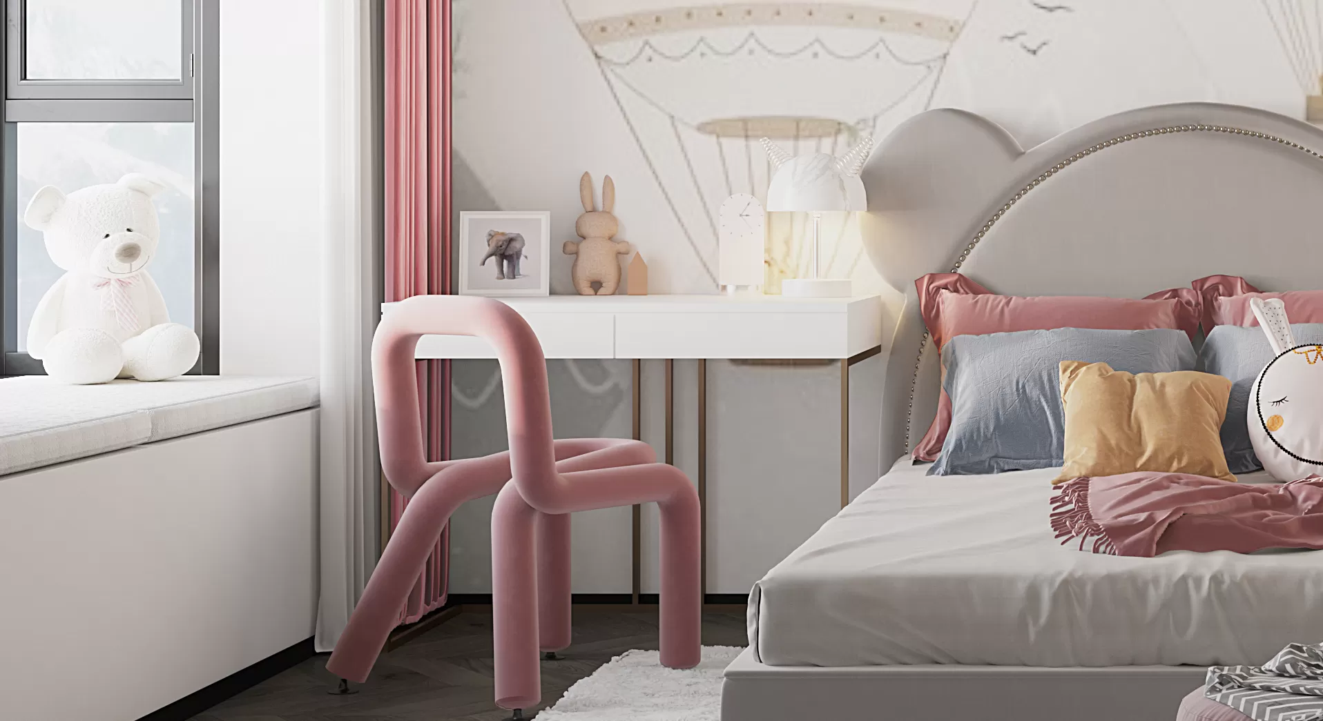 CORONA SCENES - CHILDREN ROOM - 3801