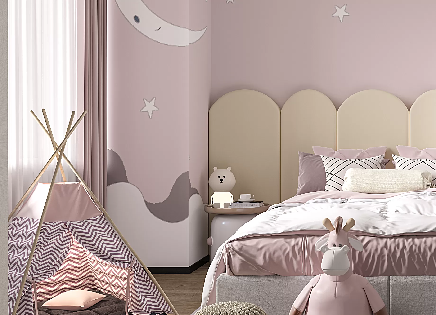 CORONA SCENES - CHILDREN ROOM - 3802
