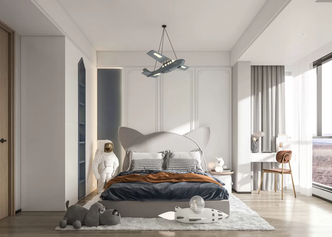 CORONA SCENES - CHILDREN ROOM - 3803