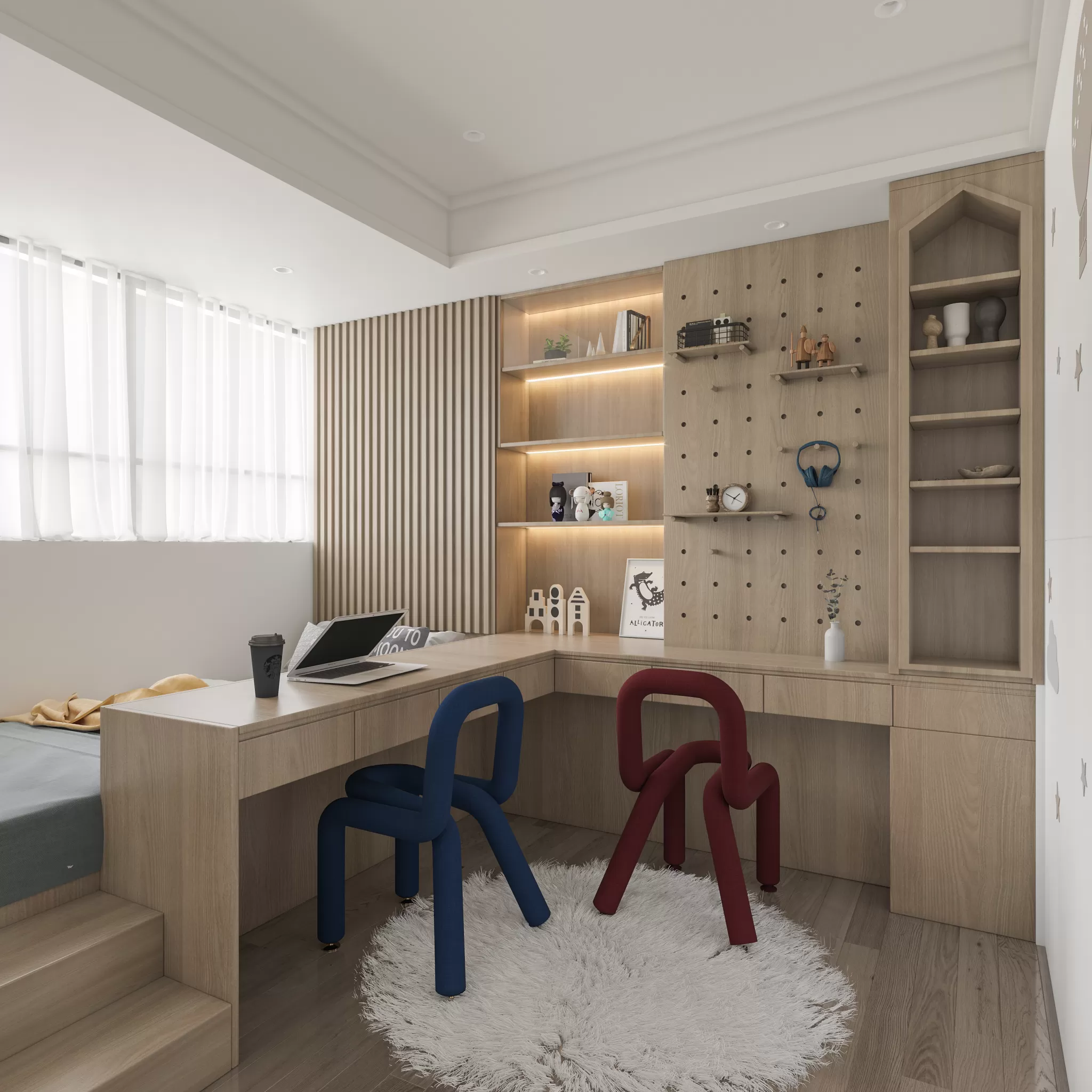 CORONA SCENES - CHILDREN ROOM - 3805