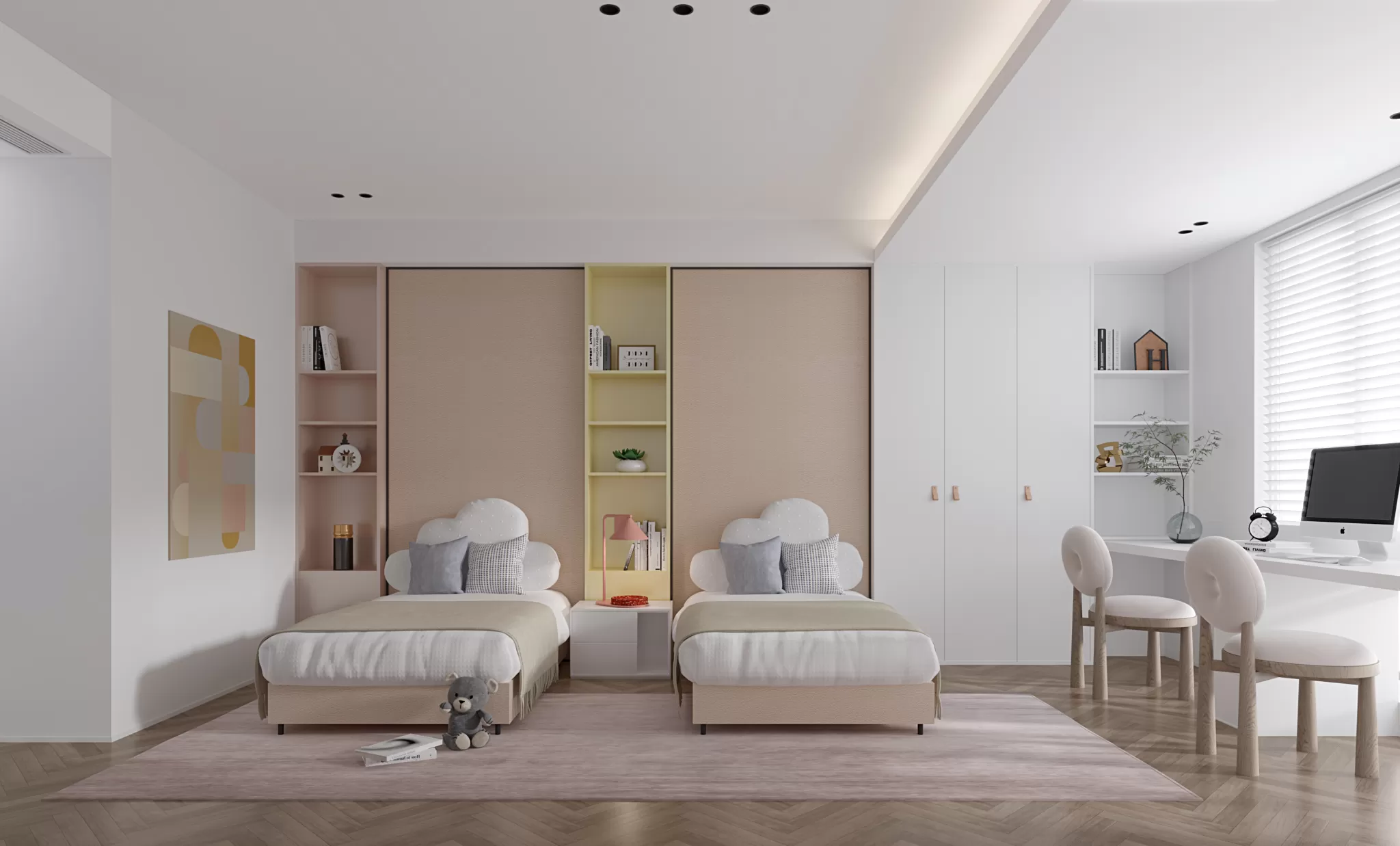 CORONA SCENES - CHILDREN ROOM - 3812