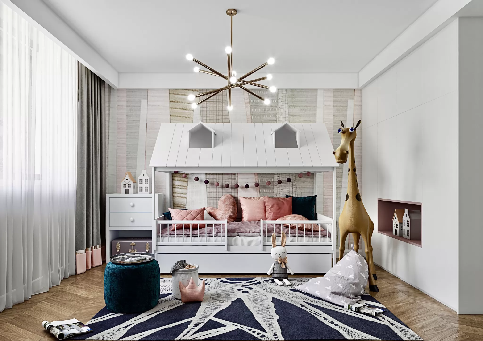 CORONA SCENES - CHILDREN ROOM - 3817