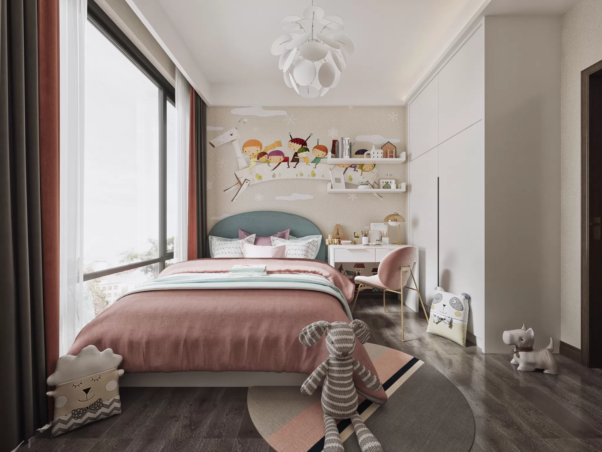 CORONA SCENES - CHILDREN ROOM - 3818