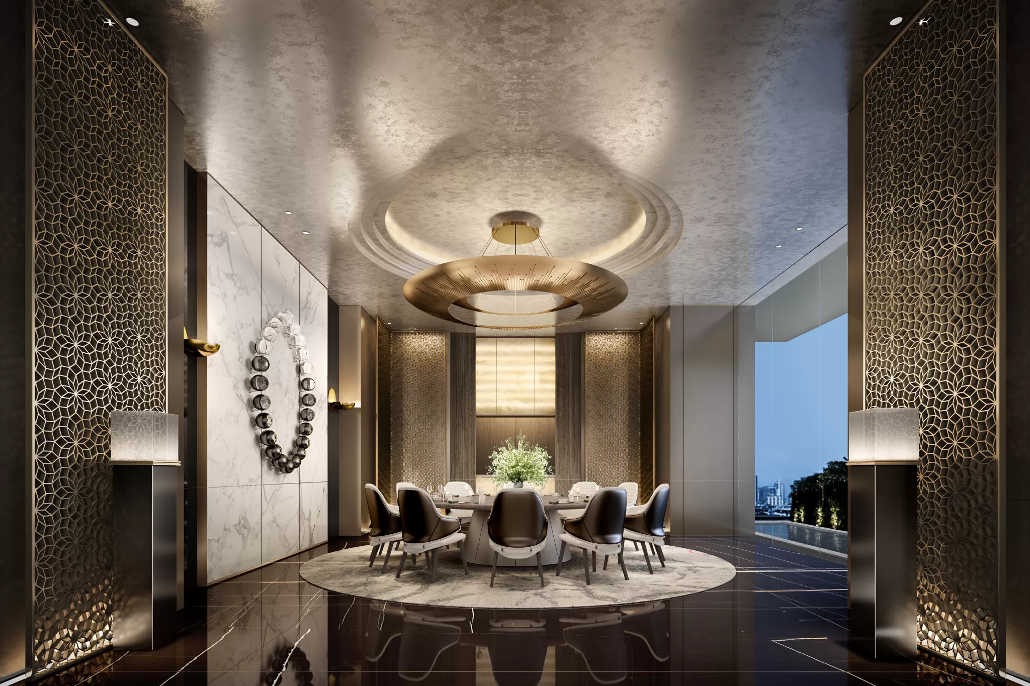 CORONA SCENES - DINING ROOM - 3347